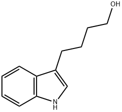 4-(1H-indol-3-yl)butan-1-ol 结构式