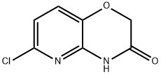 6-氯-2H-吡啶并[3,2-B][1,4]咯嗪-3(4H)-酮 结构式