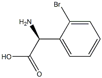 S-2-溴苯甘氨酸 结构式