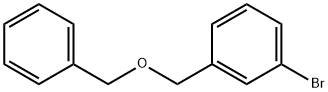 1-((苄氧基)甲基)-3-溴苯 结构式