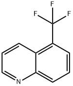 5-(三氟甲基)喹啉 结构式