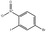 4-溴-2-碘硝基苯 结构式