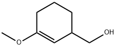3-Methoxy-1,4,5,6-tetrahydro-benzylalkohol 结构式