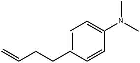 4-(But-3-en-1-yl)-N,N-diMethylaniline 结构式