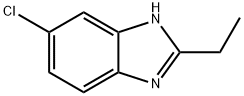 6-CHLORO-2-ETHYL-1H-BENZO[D]IMIDAZOLE 结构式