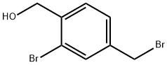 (2-broMo-4-(broMoMethyl)phenyl)Methanol 结构式