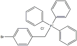 (4-溴苄基)三苯基氯化膦 结构式