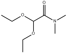 2,2-DIETHOXY-N,N-DIMETHYLACETAMIDE 结构式