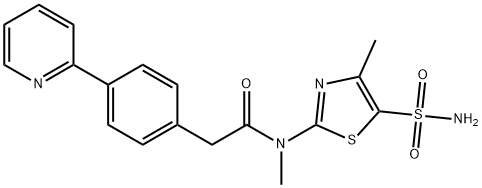 普瑞利韦 结构式