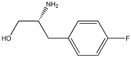 D-4-氟苯丙氨醇 结构式