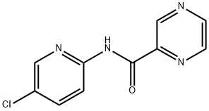 N-(5-Chloro-2-pyridinyl)-2-pyrazinecarboxaMide (Zopiclone IMpurity) 结构式