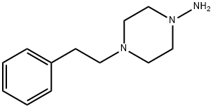 4-苯乙基哌嗪-1-胺 结构式