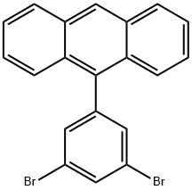 Anthracene, 9-(3,5-dibroMophenyl)- 结构式
