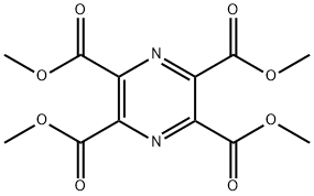 四甲基吡嗪-2,3,5,6-四羧酸酯 结构式