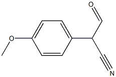 2-(4-甲氧基苯基)-3-氧代丙腈 结构式
