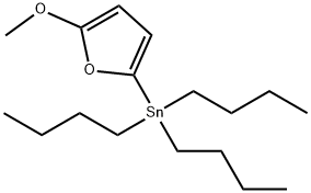 2-甲氧基-5-三丁基锡呋喃 结构式