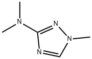 N,N,1-三甲基-3-氨基三唑 结构式