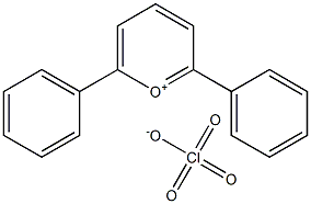 2,6-二苯基吡喃高氯酸盐 结构式