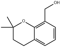 (2,2-二甲基色满-8-基)甲醇 结构式