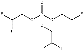 三(2,2-二氟乙基)磷酸酯 结构式