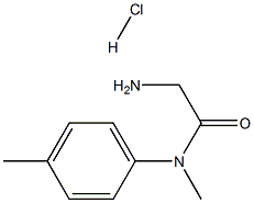 Glycinexylidide Hydrochloride 结构式