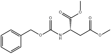 (S)-diMethyl 2-(((benzyloxy)carbonyl)aMino)succinate 结构式