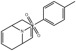 (1R,5R)-9-tosyl-9-azabicyclo[3.3.1]nona-2,6-diene 结构式