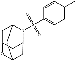 6-甲苯磺酰基-2-氧杂-6-氮杂金刚烷 结构式