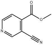 3-氰基异烟酸甲酯 结构式