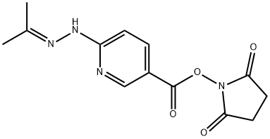 对-丙腙基吡啶甲酸N-羟基琥珀酰亚胺酯 结构式