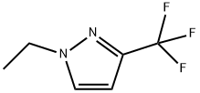 1-Ethyl-3-(trifluoroMethyl)pyrazole 结构式