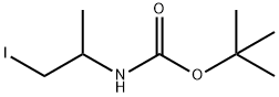 TERT-BUTYL (1-IODOPROPAN-2-YL)CARBAMATE 结构式