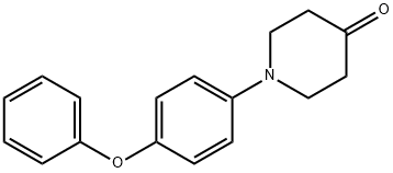 1-(4-phenoxyphenyl)piperidin-4-one 结构式