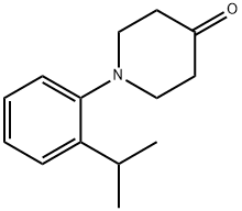 1-(2-isopropylphenyl)piperidin-4-one 结构式