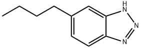 5-丁基-苯并三唑 结构式