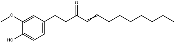 8-姜烯酚 结构式