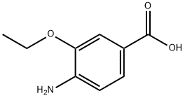 4-氨基-3-甲氧基苯甲酸 结构式