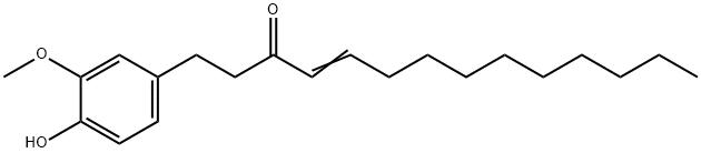 10-姜烯酚 结构式