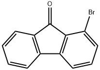1-溴-9-芴酮 结构式
