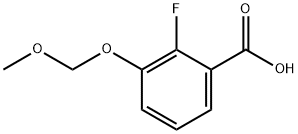 2-氟-3-(甲氧基甲氧基)苯甲酸 结构式