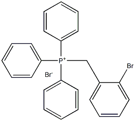 (2-溴苄基)三苯基溴化鏻 结构式