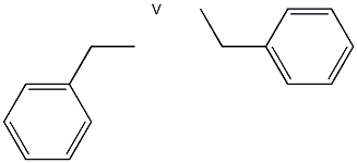 Bis(ethtylbenzene)vanadiuM 结构式