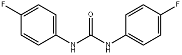 1,3-双(4-氟苯基)脲 结构式