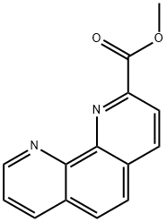 1,10-菲咯啉-2-羧酸甲酯 结构式