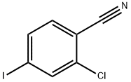 2-Chloro-4-iodobenzonitrile 结构式