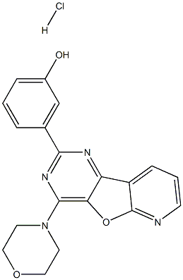 PI-103 (Hydrochloride) 结构式