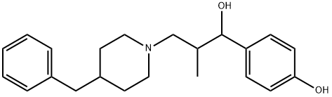 4-(3-(4-苄基哌嗪-1-基)-1-羟基-2-甲基丙基)苯酚 结构式