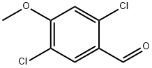 2,5-二氯-4-甲氧基苯甲醛 结构式