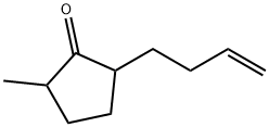 2-(丁-3-烯-1-基)-5-甲基环戊酮 结构式