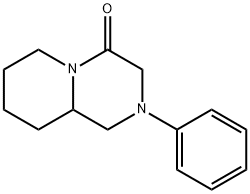 2-苯基六氢-1H-吡啶并[1,2-A]吡嗪-4(6H)-酮 结构式
